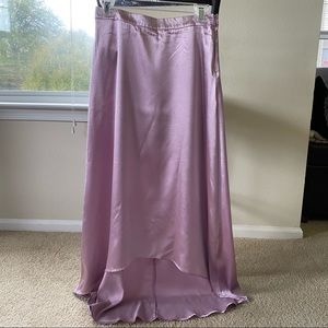 Forever 21 lavender long skirt